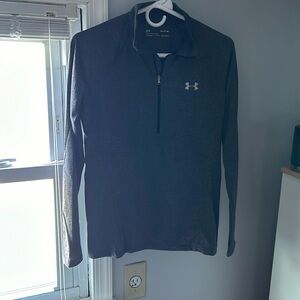 Dark grey Under Armor lightweight 1/4 zip